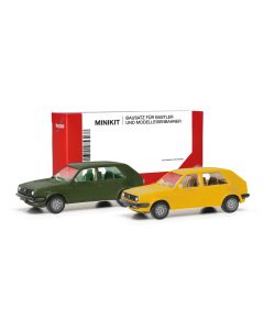 MiniKit VW Golf II 4-türig, olivgrün/ginstergelb 
