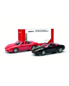 MiniKit: Porsche Boxster S, rosa + schwarz