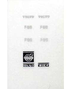 Sticker Set Volvo F88 F89 Chrom