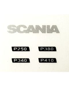 Scania P Type, Decals