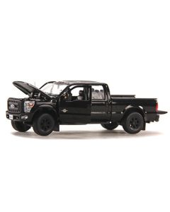 Ford F250 XLT Pickup with Crew Cab & 6' Bed - Black / Black