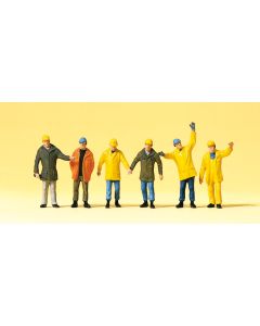 Figuren, Arbeiter mit Schutzkleidung