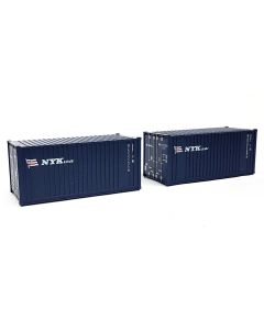 20ft Container "NYK", 2x