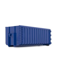 Hooklift container 40m3 blau
