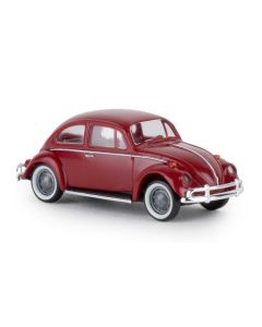 VW Käfer, dunkelrot, "deluxe"