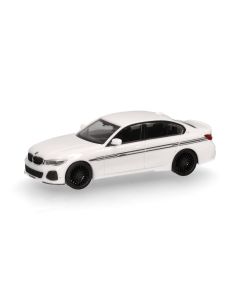BMW Alpina B3 Limousine, weiß, Dekor und Felgen schwarz 