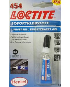 Loctite 454 Sofortklebstoff Gel 3g