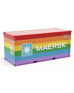 20ft Container, Rainbow "Maersk"