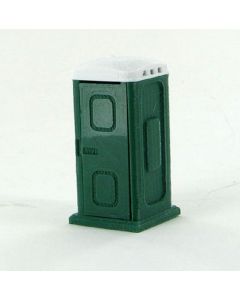 Toilette "Porta-Potty" grün