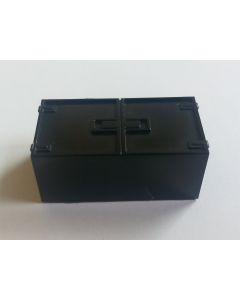 Kiste mit 2 Türen 28x14x12mm