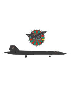 U.S. Air Force Lockheed SR-71A Blackbird - 9th SRW Detachment 4, RAF Mildenhall “Farewell-Dartboard” – 61-7980