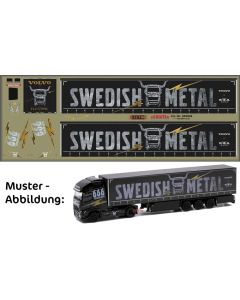 Truckdekor für Swedish Metal WOA 2023 für Volvo FH (207 x 75 mm)