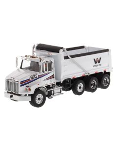 Western Star 4700 SB Dump Truck White