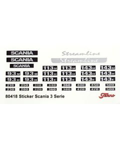 Decal Set Scania 3 Serie