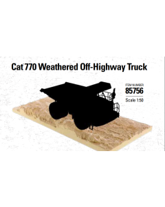 CAT 770 Off-Highway Truck Diorama