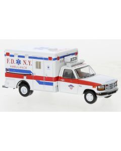 Ford F-350 Horton Ambulance, weiss, FDNY, 1997