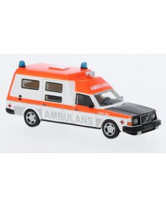 Volvo 265 Ambulance Sweden, weiss/orange, 1985