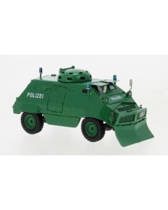 Thyssen UR-416 mit Räumschaufel, grün, Polizei (D), 1975