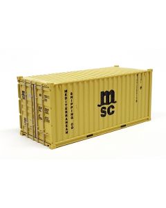 20ft Container (22G1), gelb "MSC"