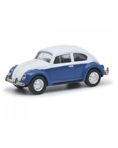 VW Käfer, blau/weiß