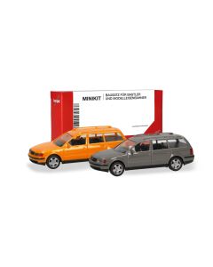 MiniKit: VW Passat Variant B5, kommunalorange + mausgrau
