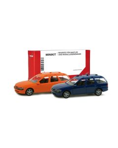 MiniKit: Opel Vectra Caravan, kommunalorange + nachtblau