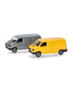 MiniKit VW T4 Kasten, grau + ginstergelb 