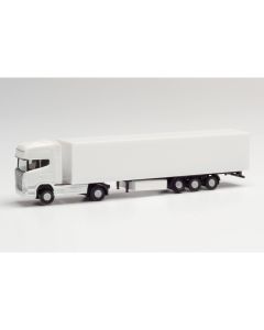 Minikit: Scania R TL Koffer-Sattelzug, weiß (1:160)