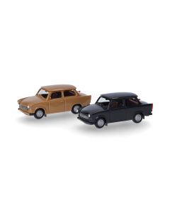 MiniKit Trabant 601 Limousine, samtocker/schwarz 