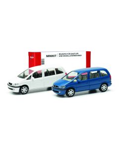 MiniKit: Opel Zafira, weiss + blau