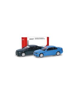 MiniKit: BMW 3er M-Coupé (E46), bayrischblau/d-grün