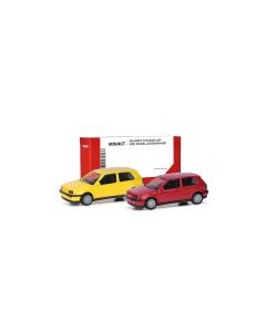 MiniKit: VW Golf III VR6, flashrot/schwefelgelb