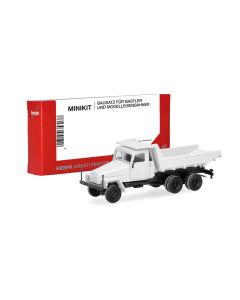 MiniKit: IFA G5 Muldenkipper-LKW 3a, weiß