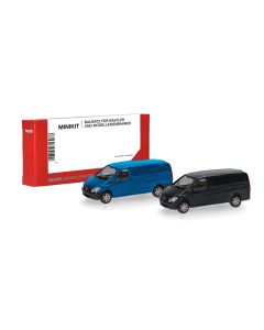 MiniKit: MB Vito Kasten (W639 facelift / 2010), enzianblau und schwarz