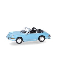 Porsche 911 Targa, pastellblau