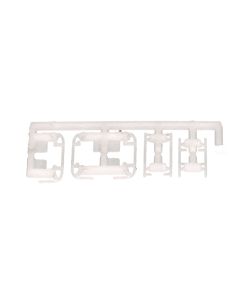 Lowbar und Sidebar LKW, weiß, 3x