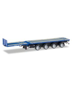 Teletrailer Nooteboom, ultramarinblau