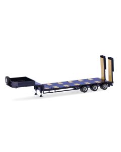 Goldhofer Semitieflader 3a, ultramarinblau