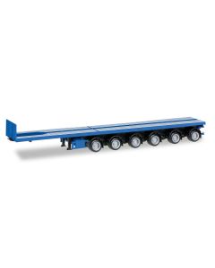 Nooteboom Ballasttrailer, enzianblau