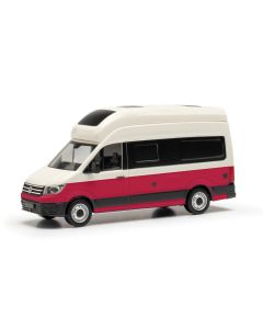 VW Crafter Grand California, candywhite/kirschrot