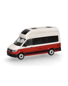 VW Crafter Grand California, candywhite/kirschrot