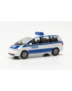 Ford Galaxy THW, weiß/blau