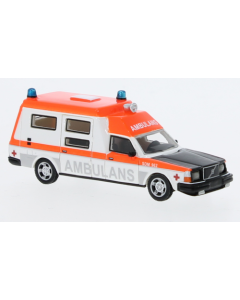 Volvo 265 Ambulance Sweden, weiss/orange, 1985