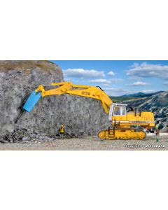 Liebherr 974 mit Abruchmeissel, Bausatz 