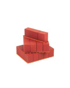 Steine rot 30x