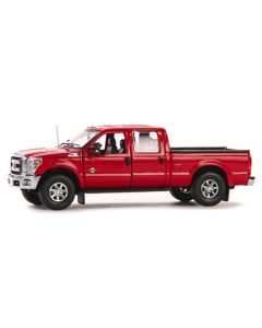 Ford F250 XLT Pickup Super Cab & 8' Bed - Red / Chrome