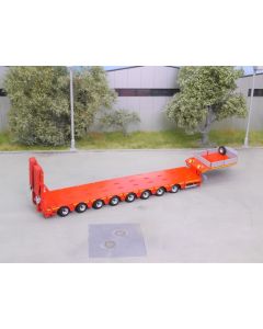 Semitieflader 8a mit gelenkten Achsen, Bausatz