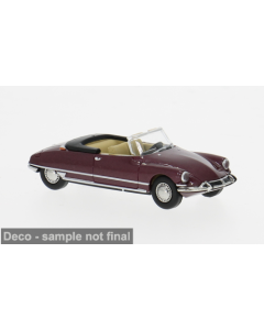 Citroen DS 19 Cabriolet, dunkelrot, 1963