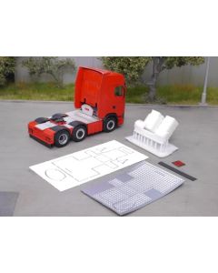 Bausatz Tank und Staukiste + Vollverkleidung für Scania 6x2