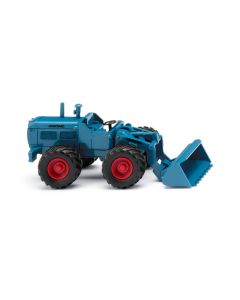 Hanomag Radlader, azurblau